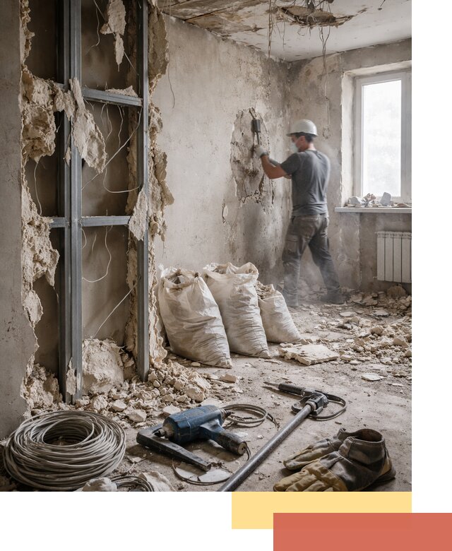 Профессиональный демонтаж зданий и конструкций в Острогожске