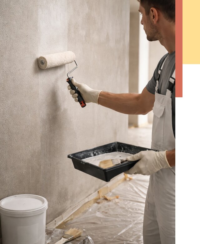 Грунтовка стен в Острогожске от 2295 руб. м2 — быстро, недорого, с материалом | ОТДЕЛОЧНИК-Стг