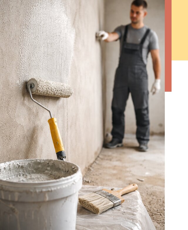 Нанесение бетоноконтакта на стены в Острогожске от 4381 руб. быстро и недорого | ОТДЕЛОЧНИК-Стг