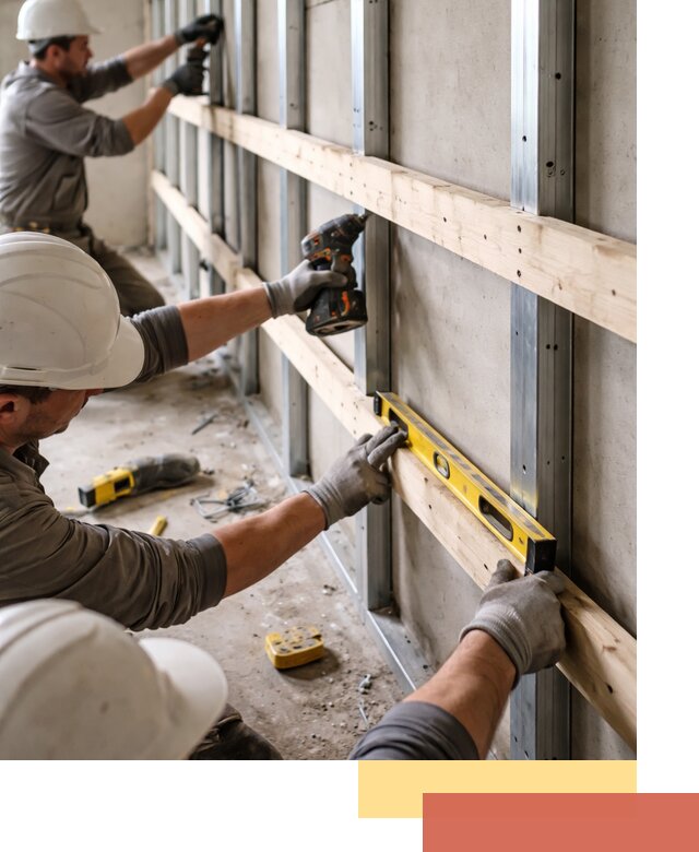 Устройство обрешетки под панели в Острогожске