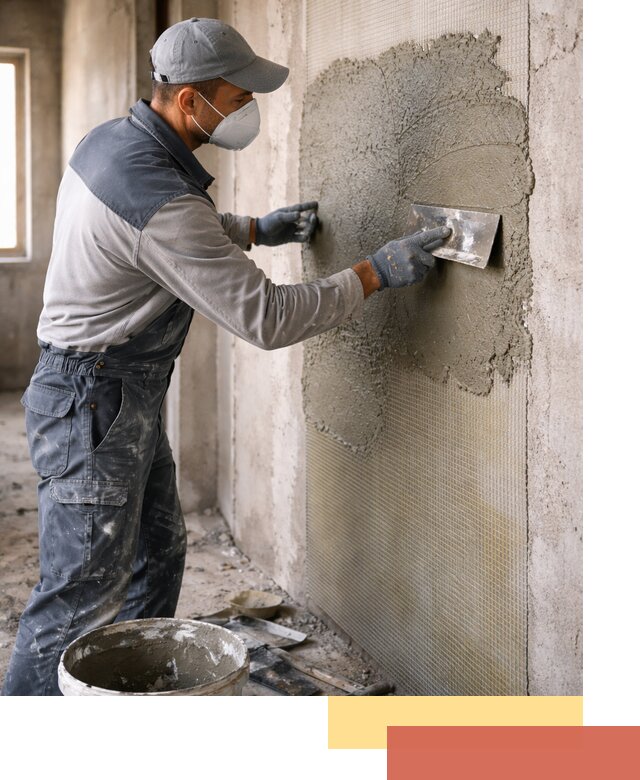 Штукатурка стен по сетке в Острогожске под ключ качественно и быстро