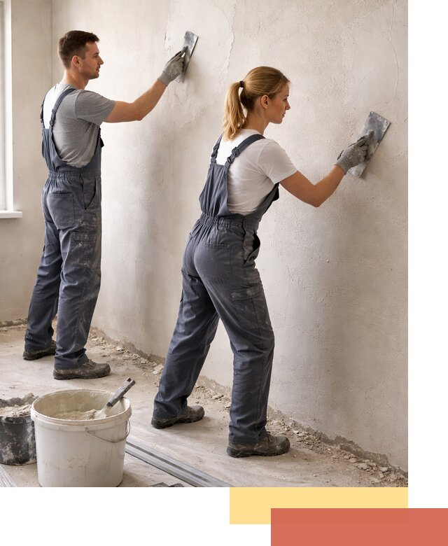 Штукатурка стен под обои в Острогожске профессионально и быстро