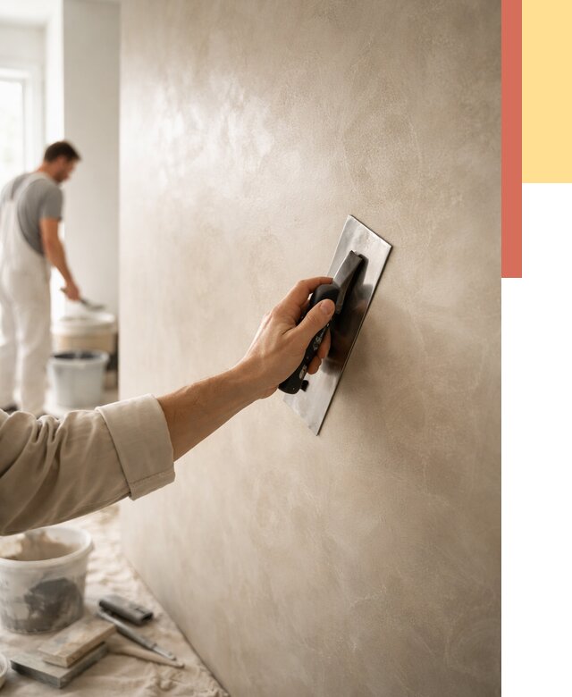 Венецианская штукатурка в Острогожске от 3651 руб/м² — нанесение стен под ключ | ОТДЕЛОЧНИК-Стг