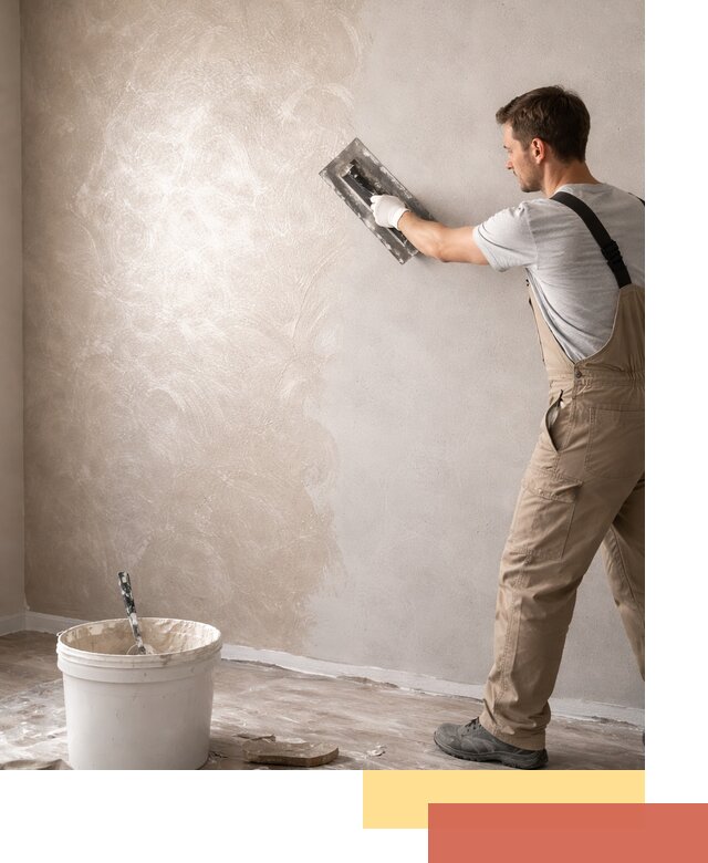 Декоративная штукатурка «Мокрый шелк» под ключ в Острогожске