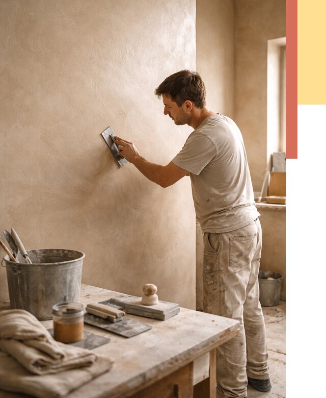 Марокканская штукатурка таделакт в Острогожске под ключ от 4381 руб. | ОТДЕЛОЧНИК-Стг