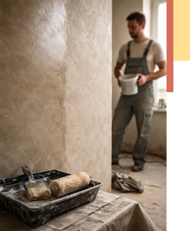 Нанесение воска на штукатурку в Острогожске от 3651 руб. | Услуги ОТДЕЛОЧНИК-Стг