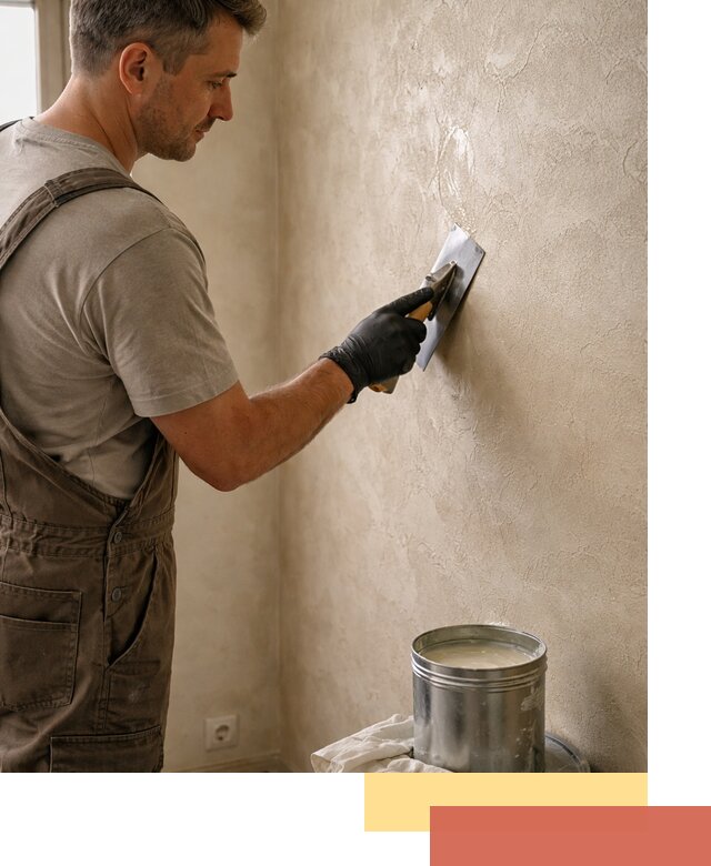 Нанесение воска на штукатурку в Острогожске для защиты и блеска