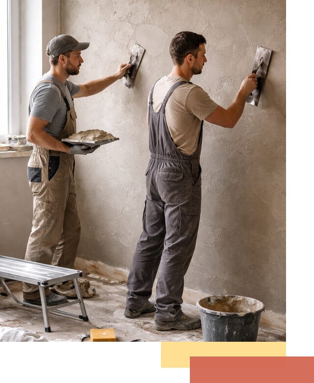 Ремонт декоративной штукатурки и восстановление фактуры в Острогожске