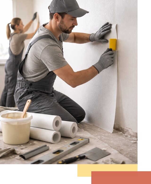 Поклейка стеклообоев профессионально в Острогожске