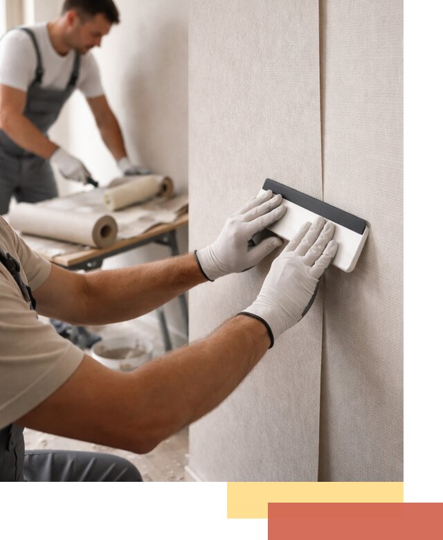 Поклейка обоев под покраску в Острогожске профессионально и быстро