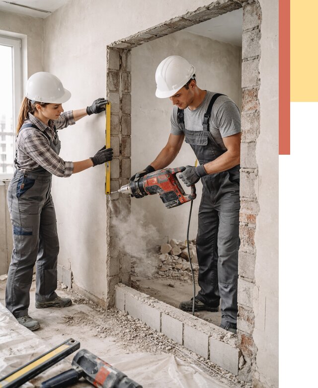 Создание проемов в стенах в Острогожске от 6780 руб. — алмазная резка и расширение | ОТДЕЛОЧНИК-Стг