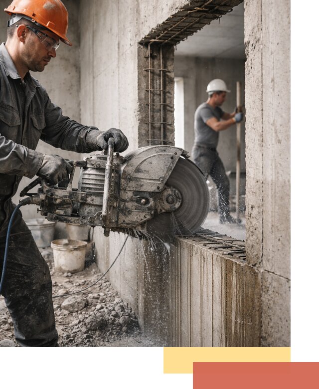 Алмазная резка проемов в Острогожске быстро и точно