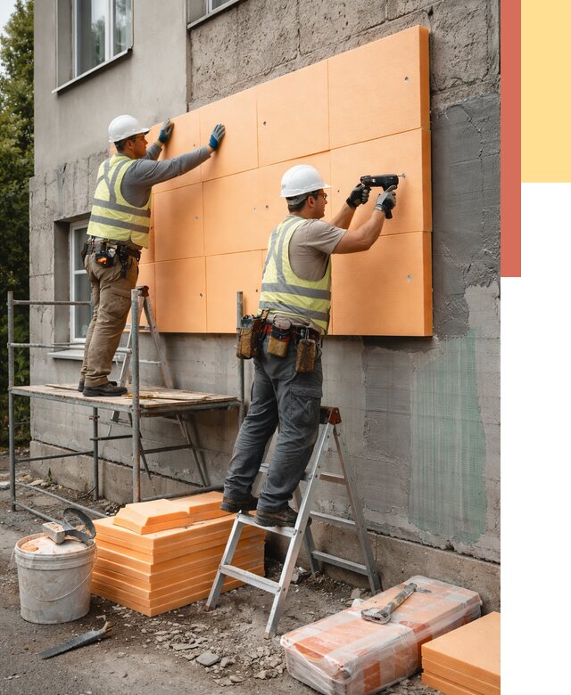 Утепление стен пеноплексом в Острогожске от 1930 руб./м2 — быстро и недорого | ОТДЕЛОЧНИК-Стг