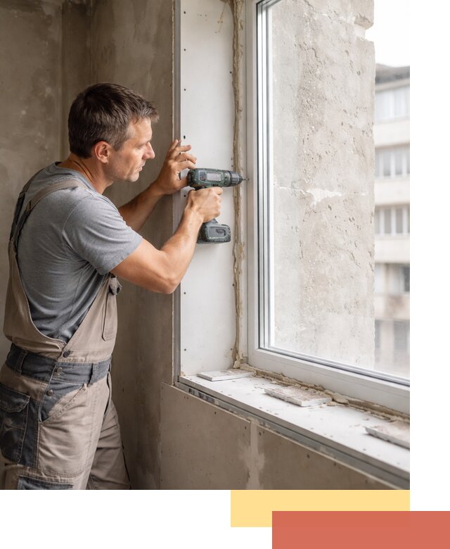 Монтаж гипсокартонных откосов в Острогожске под ключ