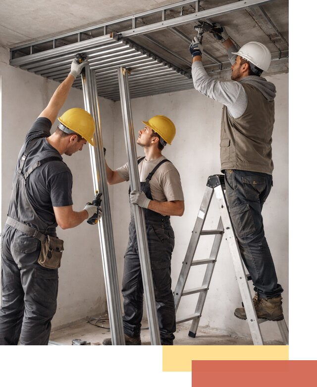 Монтаж реечного потолка под ключ в Острогожске