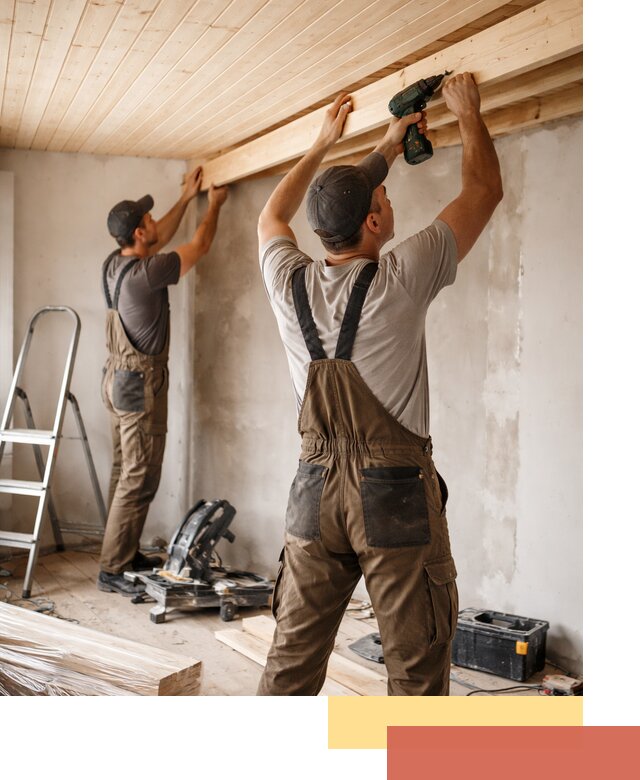 Монтаж потолка из вагонки в Острогожске профессионально и аккуратно