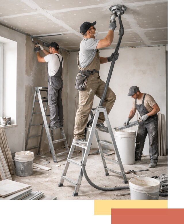 Ремонт потолка из гипсокартона в Острогожске: быстрый и качественный монтаж