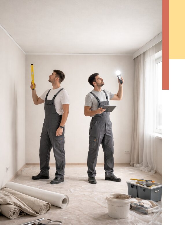 Отделка потолка в Острогожске недорого от 782 руб/м2 | Услуги ОТДЕЛОЧНИК-Стг