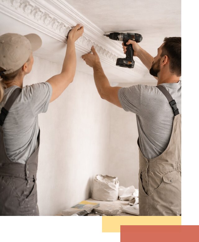 Профессиональный монтаж лепнины на потолок в Острогожске