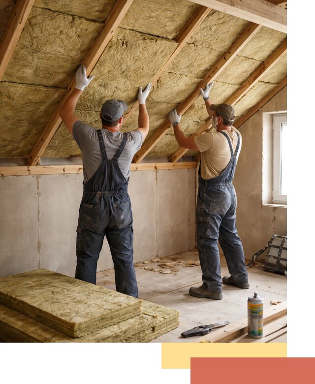 Утепление потолка минеральной ватой в Острогожске